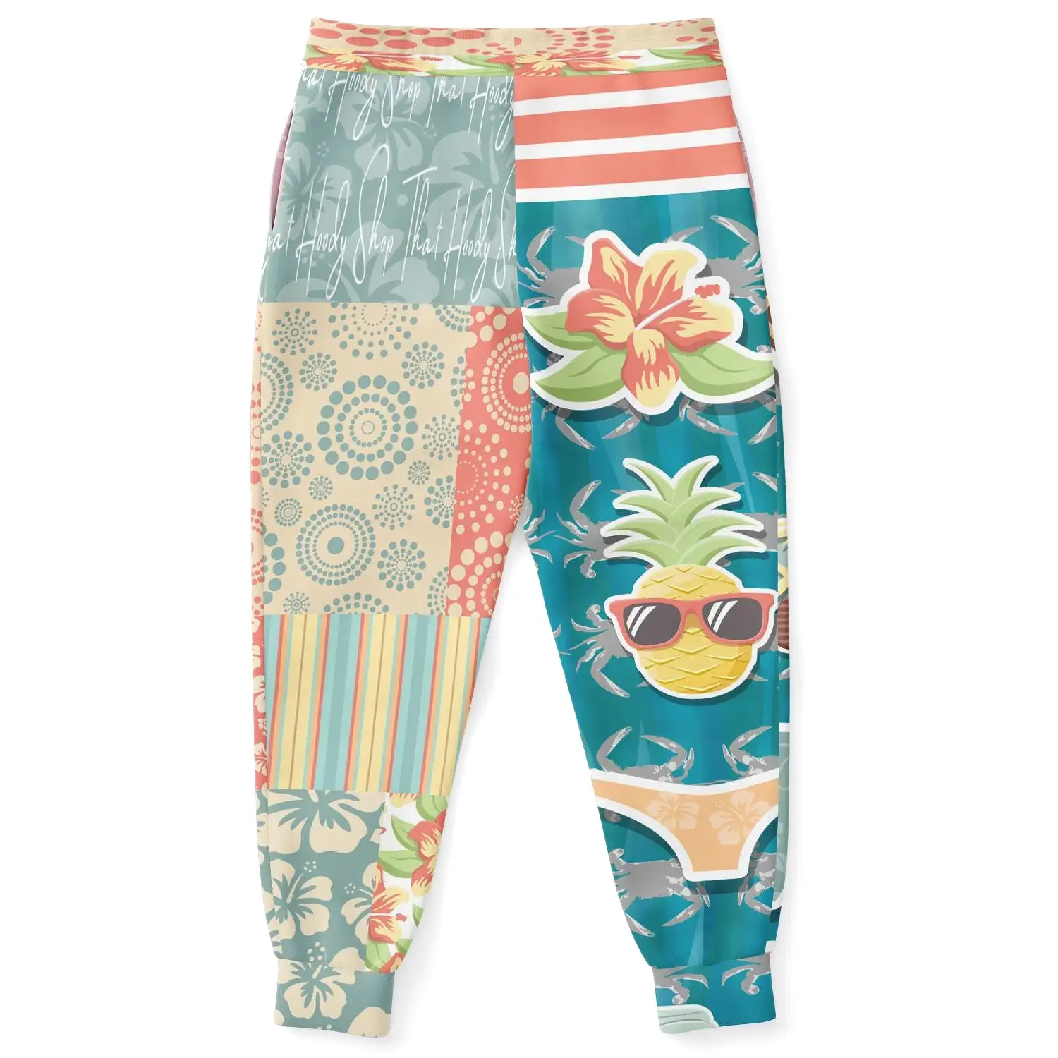 Surf's Up Kowabunga Stretch Poly Eco-Poly Joggers