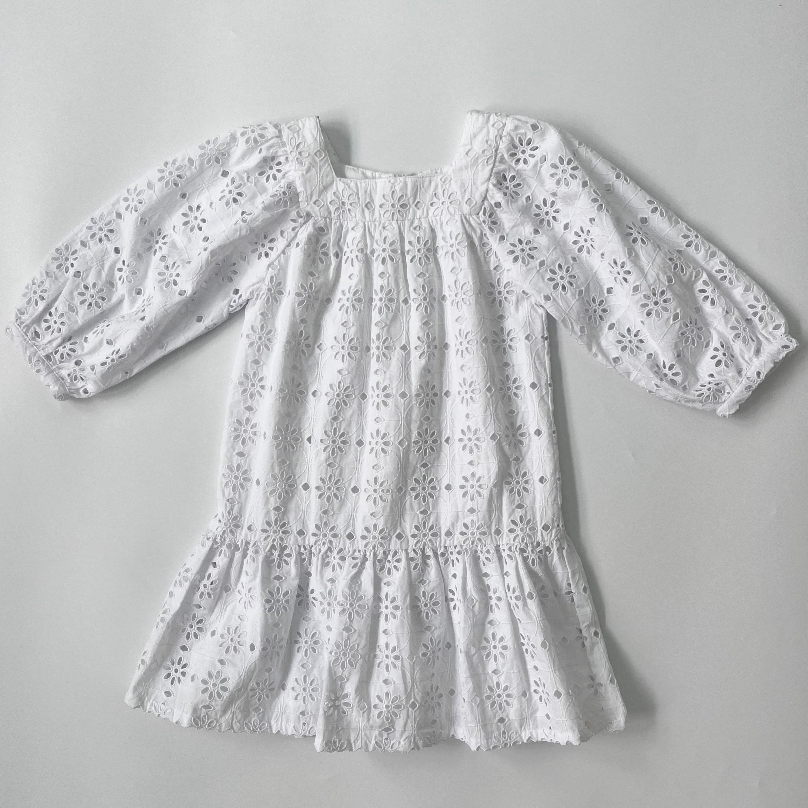 Tartine et Chocolat White Broderie Anglaise Dress: 8 Years (Brand New)