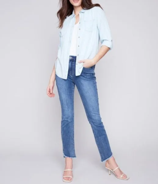 Tencel Button-Down Shirt