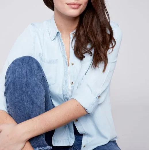 Tencel Button-Down Shirt