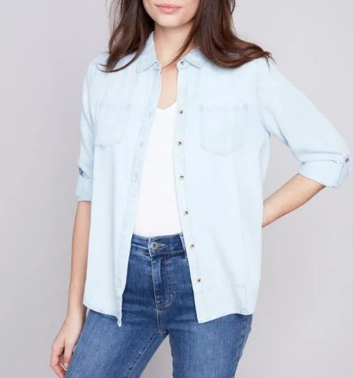 Tencel Button-Down Shirt