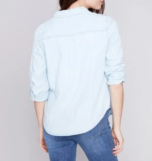 Tencel Button-Down Shirt