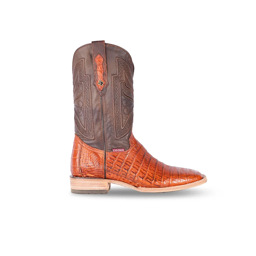 Texas Country Exotic Boot Cola Caiman Belly Brandy LM10