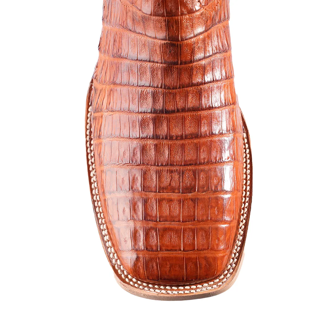 Texas Country Exotic Boot Cola Caiman Belly Brandy LM10