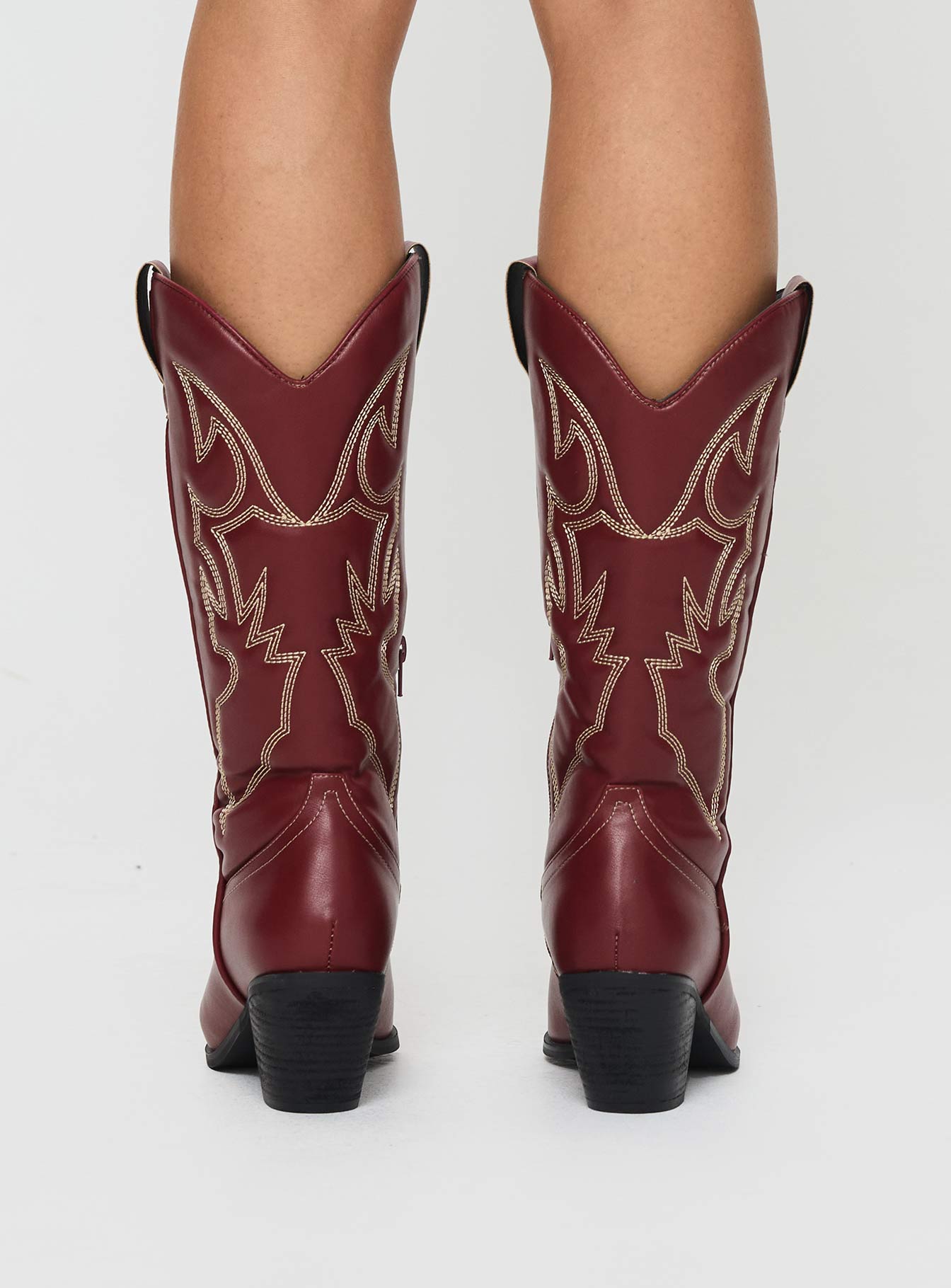 Therapy Clayton Boots Maroon