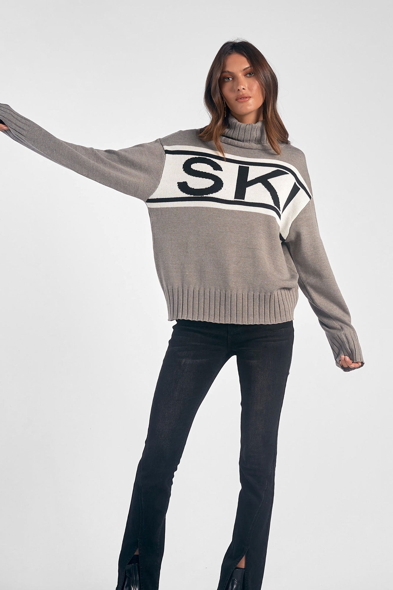 Turtleneck Ski Sweater