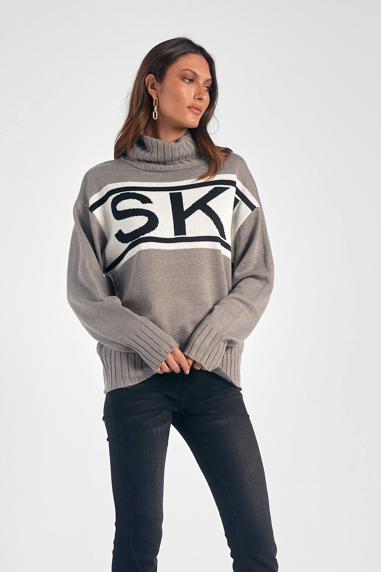 Turtleneck Ski Sweater