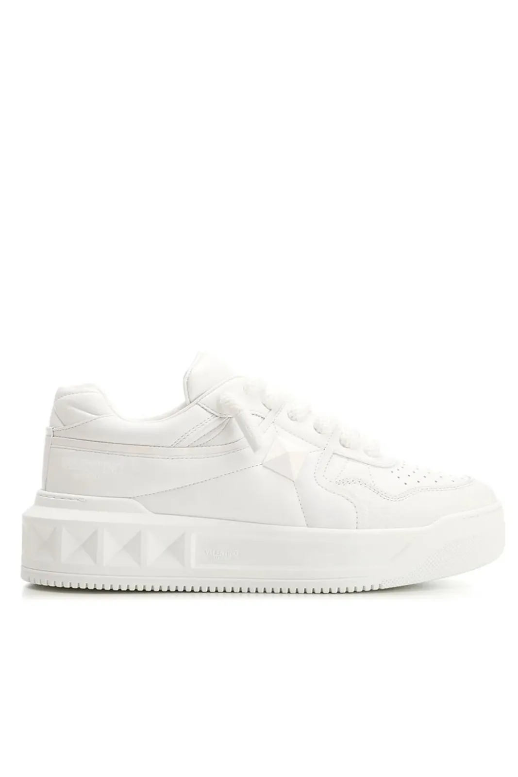 Valentino Garavani One Stud XL leather sneakers White