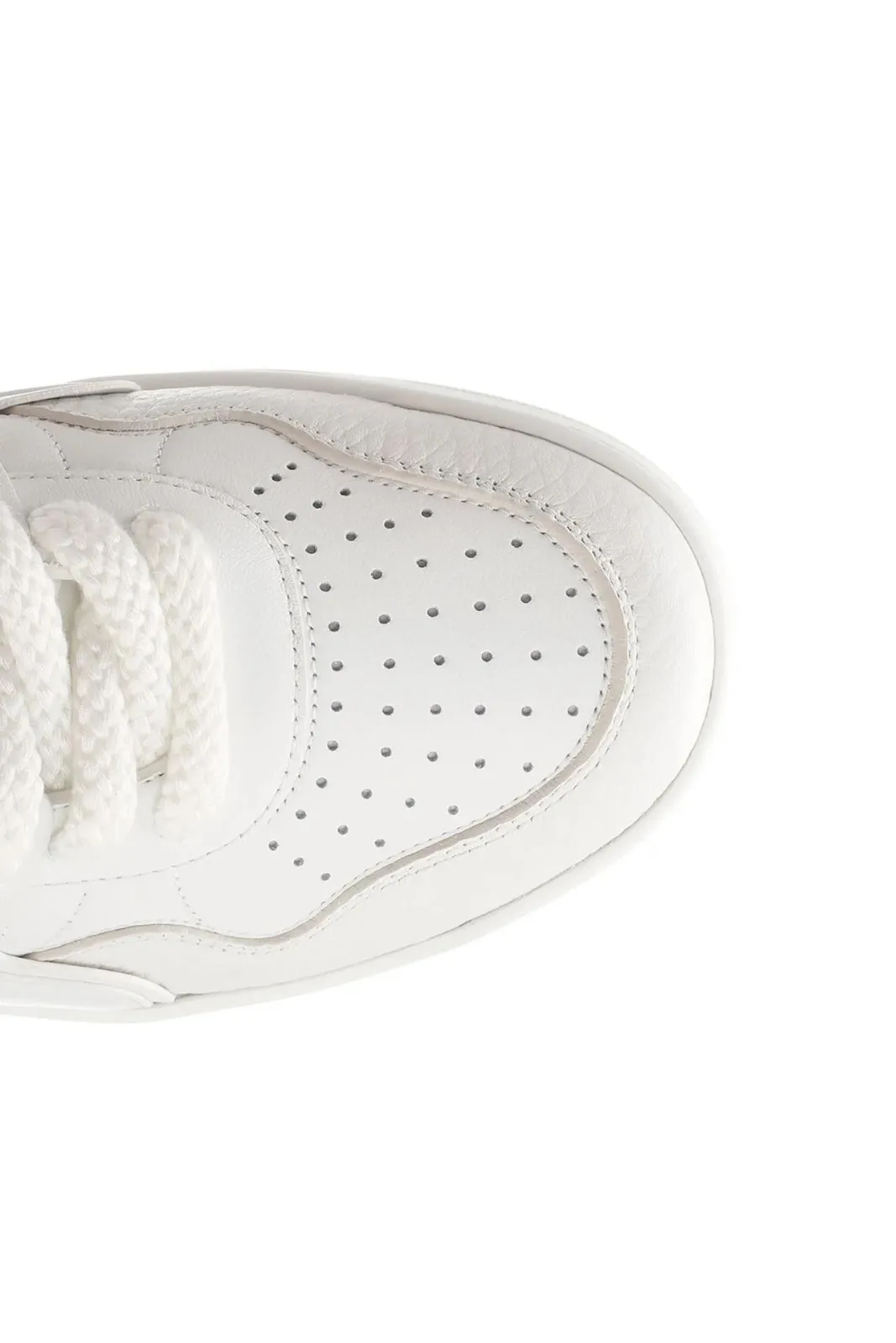 Valentino Garavani One Stud XL leather sneakers White