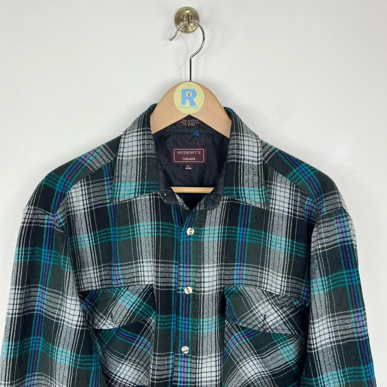 Vintage Flannel Lumberjack Jacket (Large)