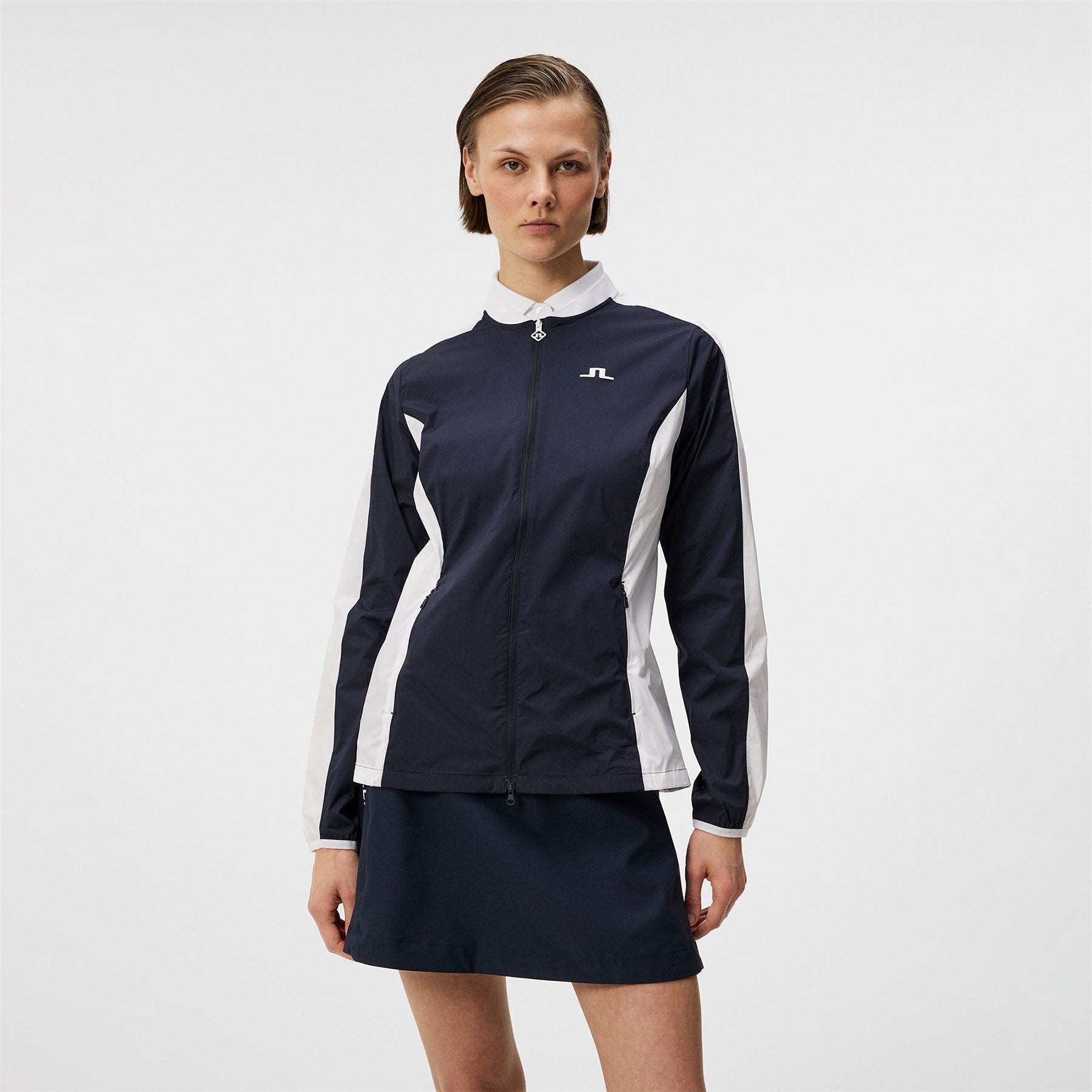 Womens Thorine Stretch Wind Pro Lightweight Jacket JL Navy - SS24