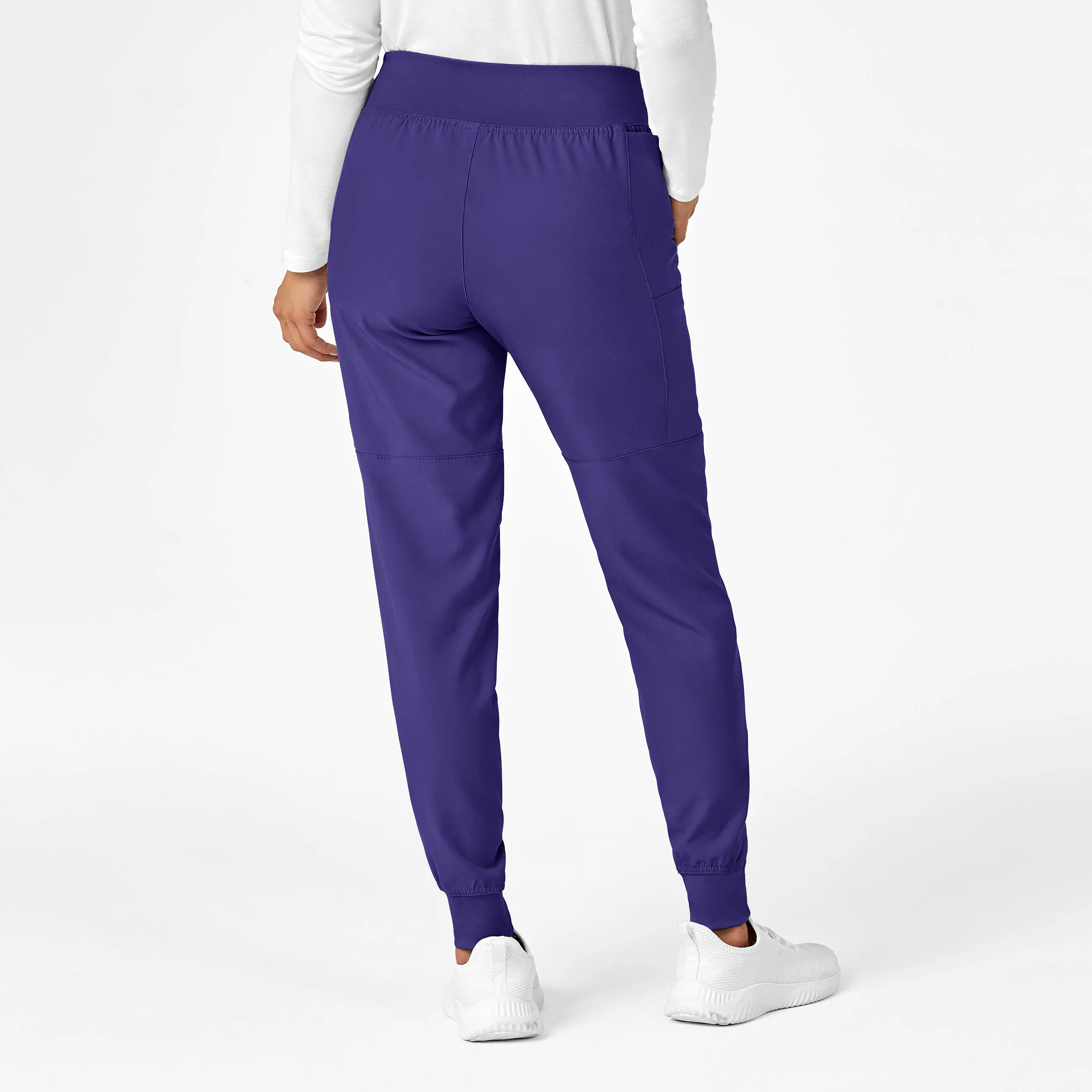 WonderWink W123 Women's 5555 Yoga Waist Jogger Scrub Pant - TALL