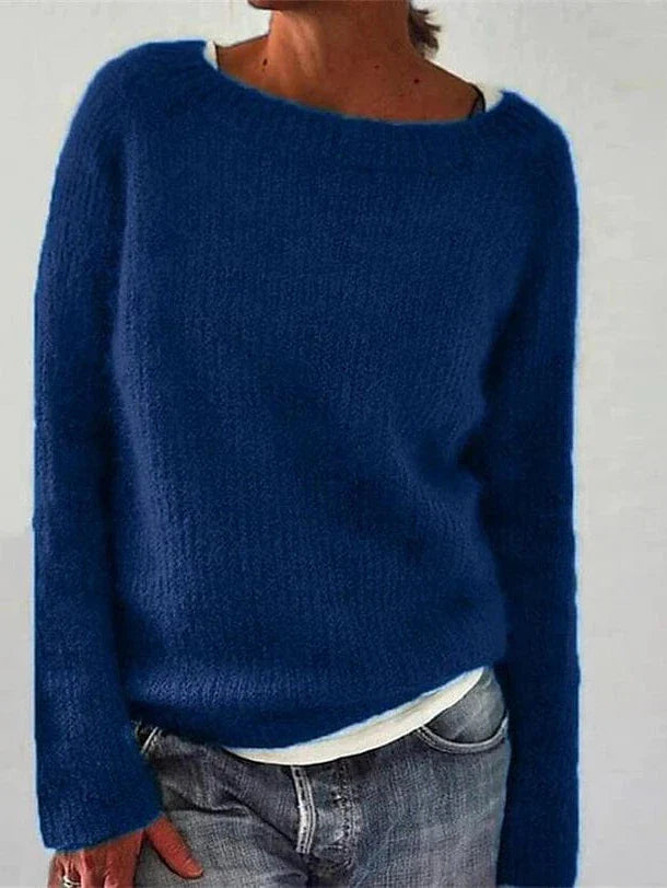 Your New Go-To Color Block Knit Sweater for Women