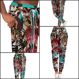 Zambia Animal Print Unisex Eco-Poly Joggers